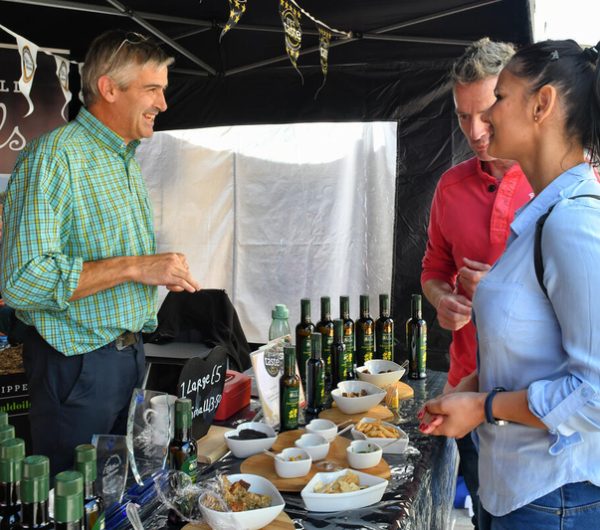 Couple at Food Market in Waterford City